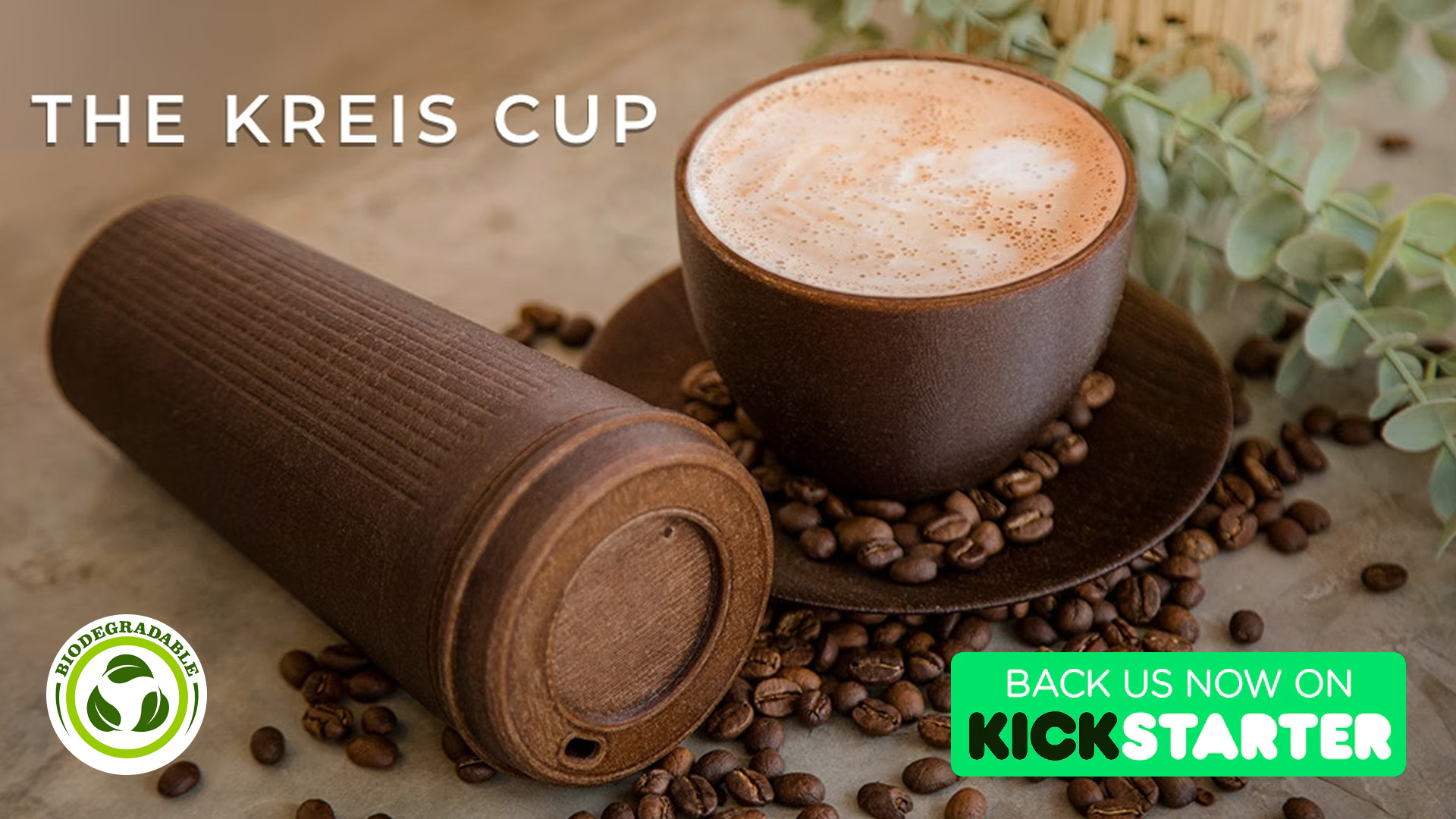 Coffee cup banner