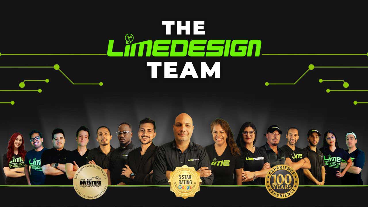 Group shot of the Lime Design creative team